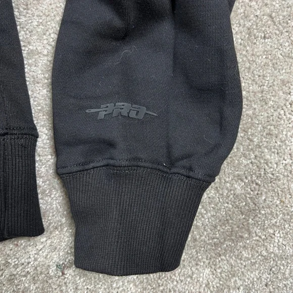 PRO STANDARD Phoenix Suns NBA Luxury Athletic Black Cropped Hoodie Size M - Picture 4 of 13